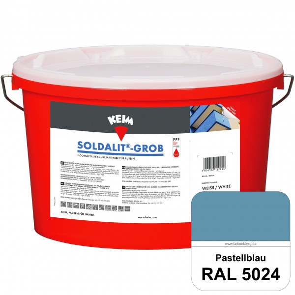 KEIM Soldalit®-Grob (RAL 5024 Pastellblau)