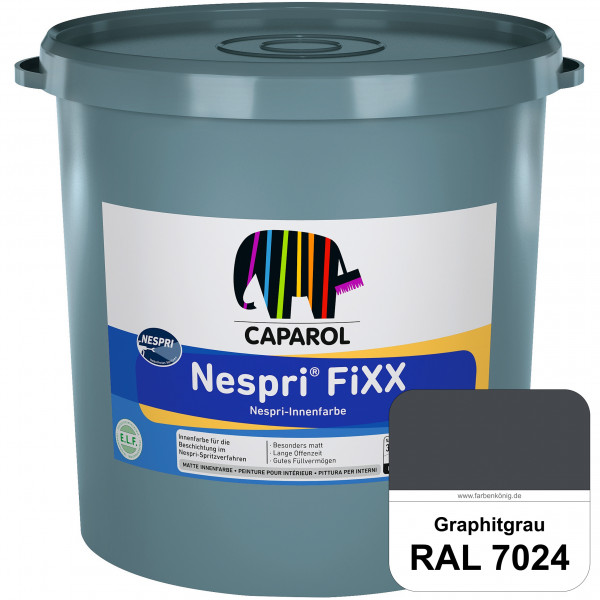 Nespri® FiXX (RAL 7024 Graphitgrau) Spezielle Innenfarbe für die rationelle Beschichtung im Nespri-S