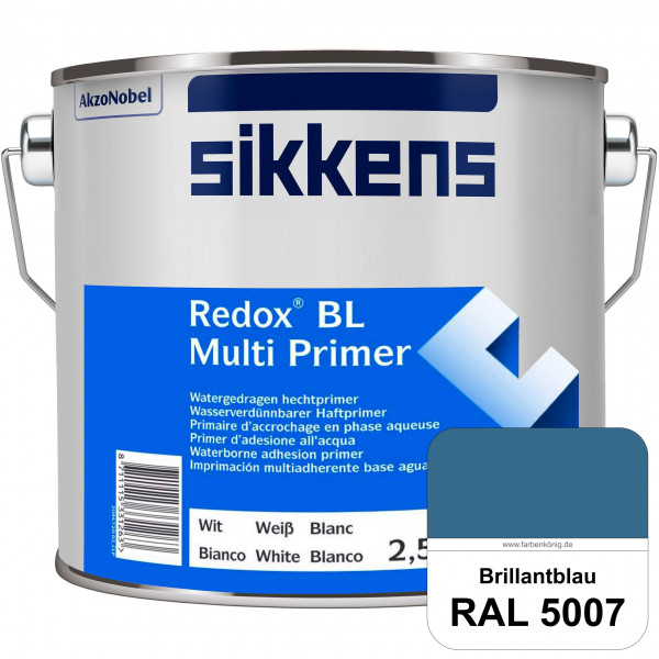 Redox BL Multi Primer (RAL 5007 Brillantblau) Wasserbasierter Universalprimer und Korrosionsschutz (