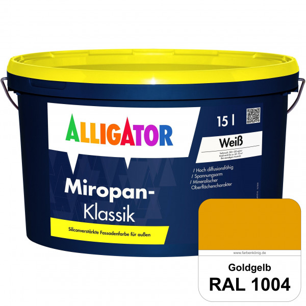 Miropan-Klassik (RAL 1004 Goldgelb)