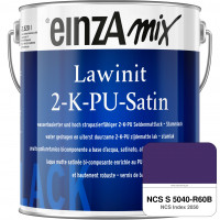 einzA Lawinit 2-K-PU Satin Stammlack (NCS S 5040-R60B)