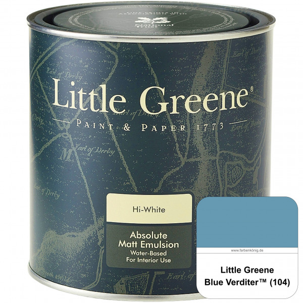 Absolute Matt Emulsion (104 Blue Verditer)