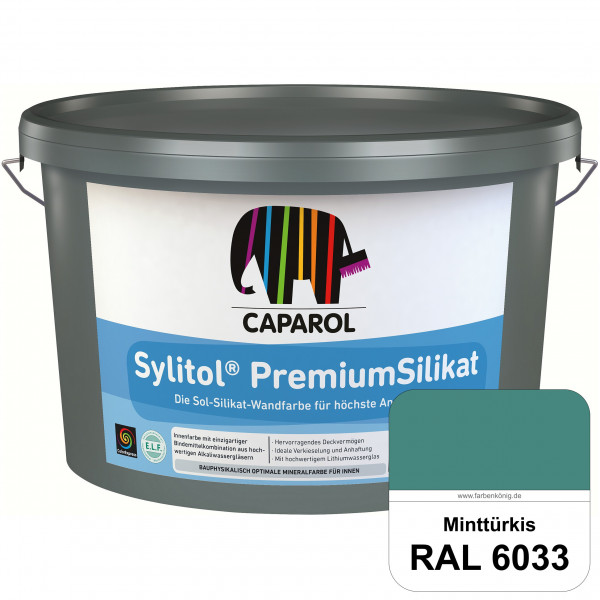 Caparol Sylitol PremiumSilikat (RAL 6033 Minttürkis) - ehemals Histolith PremiumSilikat