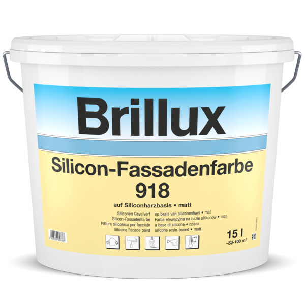 Silicon-Fassadenfarbe 918 (Weiß)