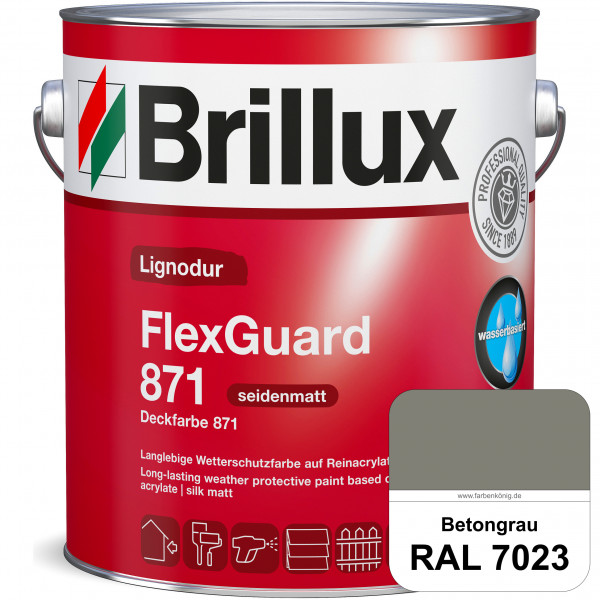 Lignodur FlexGuard 871 (Deckfarbe 871) RAL 7023 Betongrau