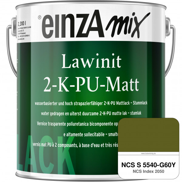 einzA Lawinit 2-K-PU Matt Stammlack (NCS S 5540-G60Y)