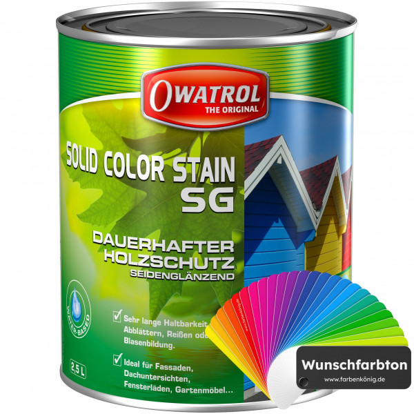 Solid Color Stain SG (Wunschfarbton)