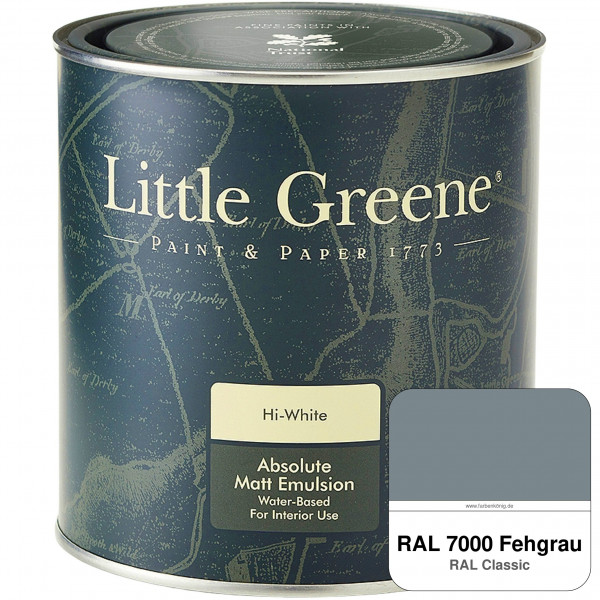 Absolute Matt Emulsion - Sample Pot 250 ml (RAL 7000 Fehgrau)