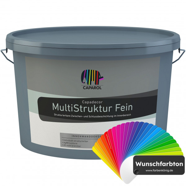 Capadecor MultiStruktur fein (Wunschfarbton)