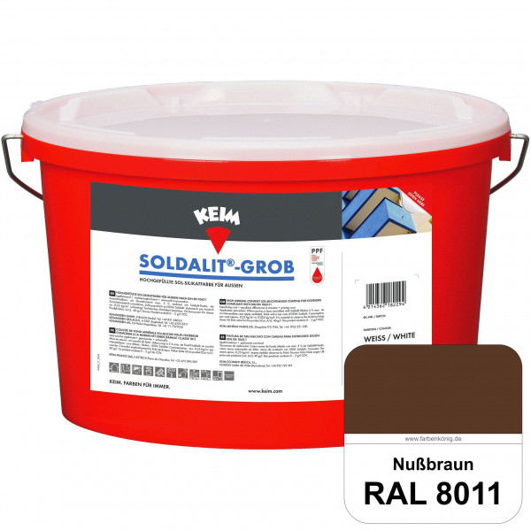 KEIM Soldalit®-Grob (RAL 8011 Nussbraun)