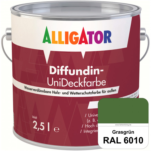 ALLIGATOR Diffundin-UniDeckfarbe (RAL 6010 Grasgrün)