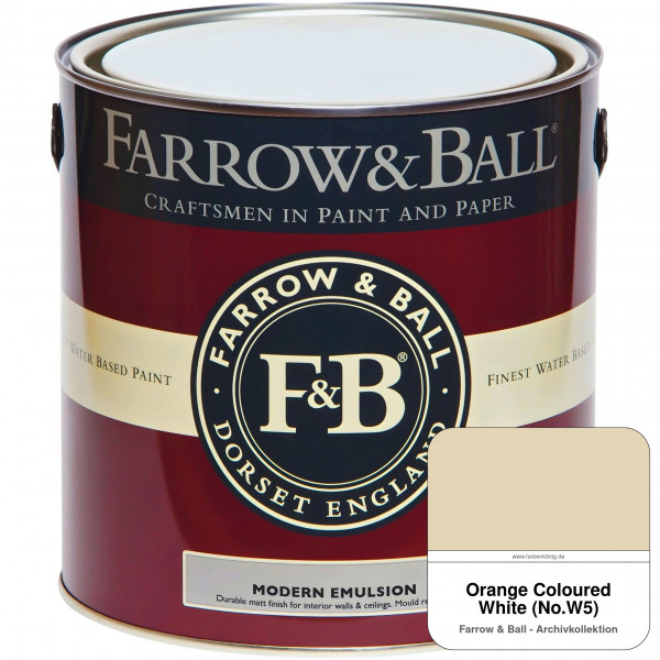 Modern Emulsion (Orange coloured White No. W5)