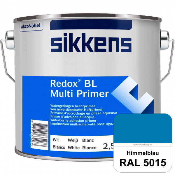 Redox BL Multi Primer (RAL 5015 Himmelblau) Wasserbasierter Universalprimer und Korrosionsschutz (in