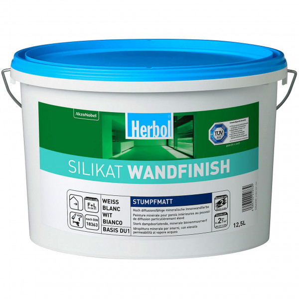Silikat WandFinish (Weiß)