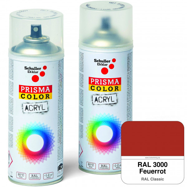 Prisma Color Glänzend (RAL 3000 Karminrot)