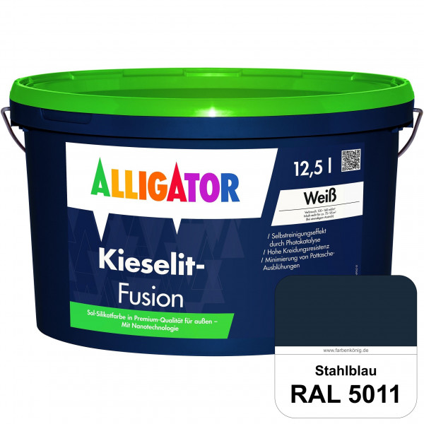 Kieselit Fusion (RAL 5011 Stahlblau)