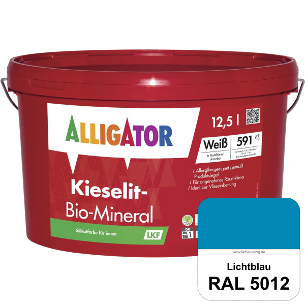 Kieselit-Bio-Mineral LKF (RAL 5012 Lichtblau)