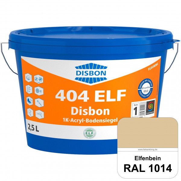 Disbon 404 ELF 1K-Acryl-Bodensiegel (RAL 1014 Elfenbein) 1K PU-verstärkte, emissions- und lösemittel