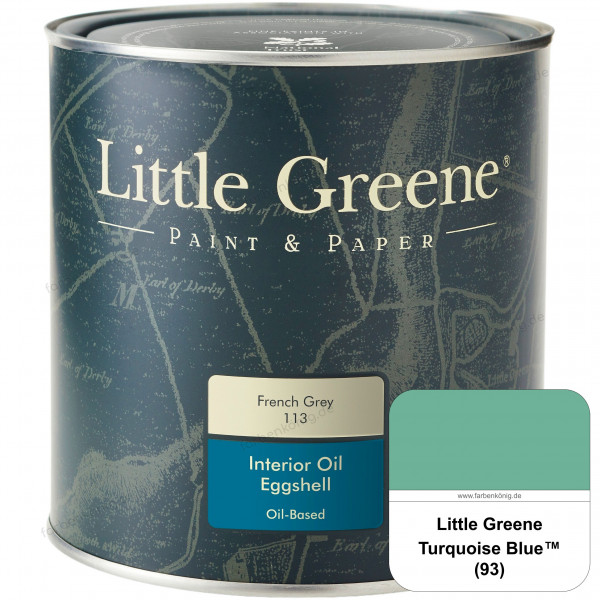 Interior Oil Eggshell (93 Turquoise Blue)