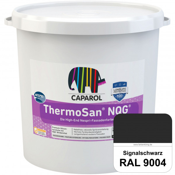 ThermoSan® NQG® Nespri (RAL 9004 Signalschwarz) Siliconharz-Bindemittelkombination mit integrierter