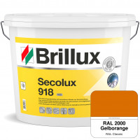 Secolux 918 TSR-Formel (RAL 2000 Gelborange) für den Einsatz auf WDVS - ehemals Silicon-Fassadenfarb