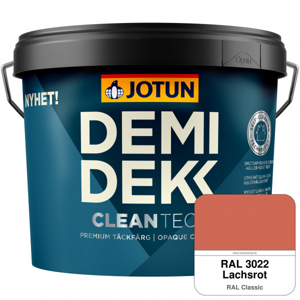 DEMIDEKK Cleantech (ehemals Demidekk Optimal, Demidekk Ultimate Täckfärg) - Deckende Holzfarbe für A