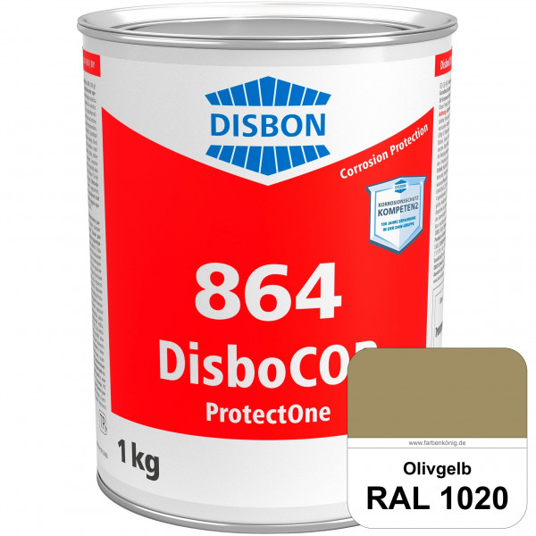 DisboCOR 864 ProtectOne (RAL 1020 Olivgelb) 1-Topf-geeignete Korrosionsschutz für alle metallische