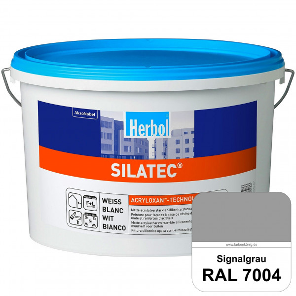 Silatec (RAL 7004 Signalgrau) Acrylatverstärkte, füllende Siliconharz-Fassadenfarbe