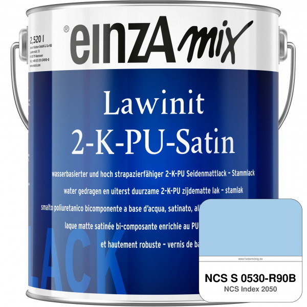 einzA Lawinit 2-K-PU Satin Stammlack (NCS S 0530-R90B)