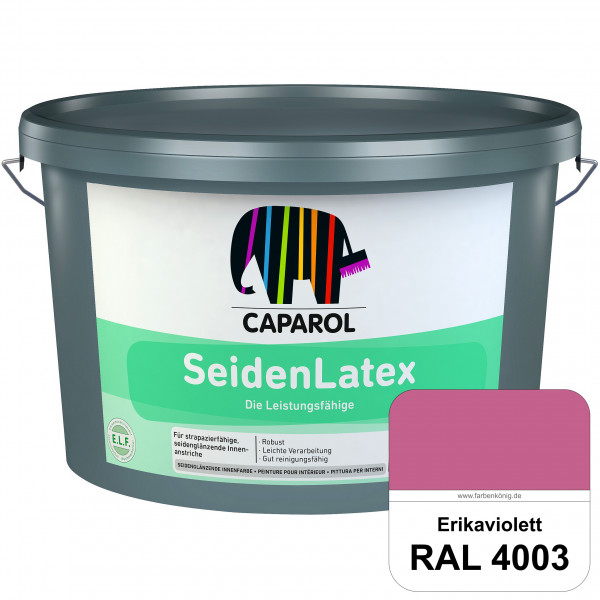 SeidenLatex ELF (RAL 4003 Erikaviolett) strapazierfähige, scheuerbeständige und seidenmatte Latexfar