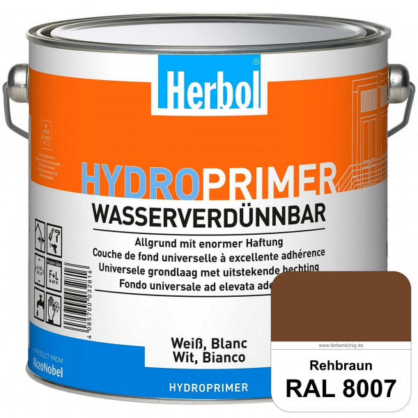 Hydroprimer (RAL 8007 Rehbraun) wasserverdünnbare Allgrund (Innen&Außen)