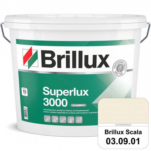 Superlux ELF 3000 (Brillux Scala 03.09.01) Dispersionsfarbe für Innen, emissionsarm, lösemittel- & w