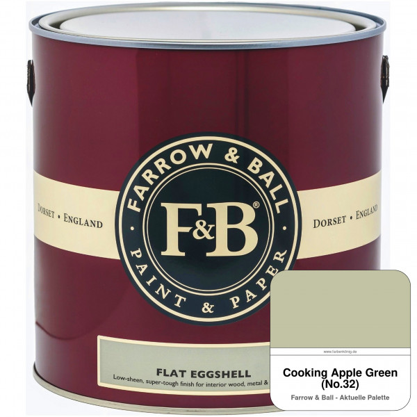 Flat Eggshell (Cooking Apple Green No. 32)