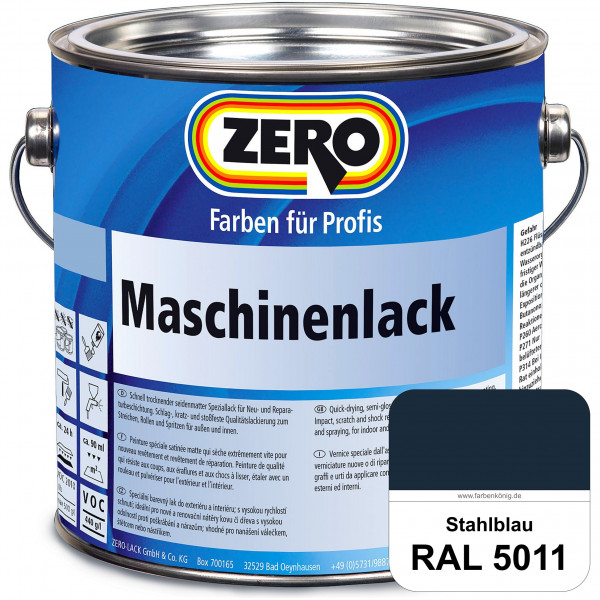 Maschinenlack (RAL 5011 Stahlblau)