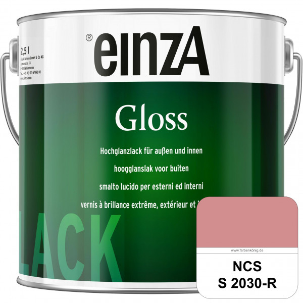 einzA Gloss (NCS S 2030-R) Hochwertiger Alkydharzlack in Premium-Qualität, hochglänzend.