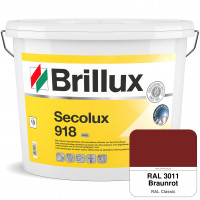 Secolux 918 TSR-Formel (RAL 3011 Braunrot) für den Einsatz auf WDVS - ehemals Silicon-Fassadenfarbe 