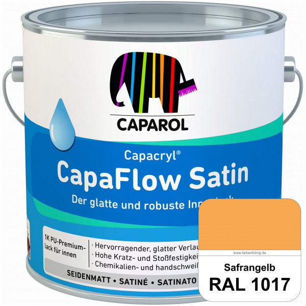 Caparol Capacryl CapaFlow Satin (RAL 1017 Safrangelb)