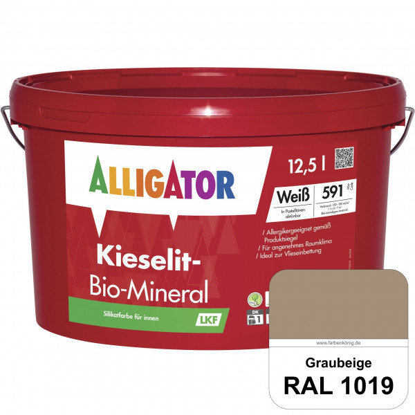 Kieselit-Bio-Mineral LKF (RAL 1019 Graubeige)