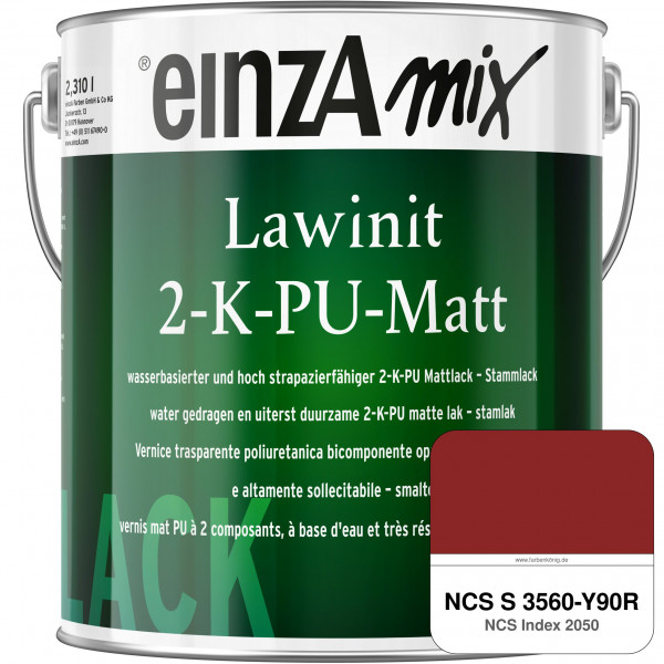 einzA Lawinit 2-K-PU Matt Stammlack (NCS S 3560-Y90R)