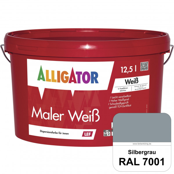 Maler Weiß LEF (RAL 7001 Silbergrau)