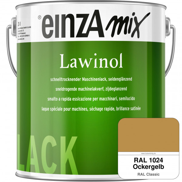 einzA Lawinol seidenglänzend (RAL 1024 Ockergelb)