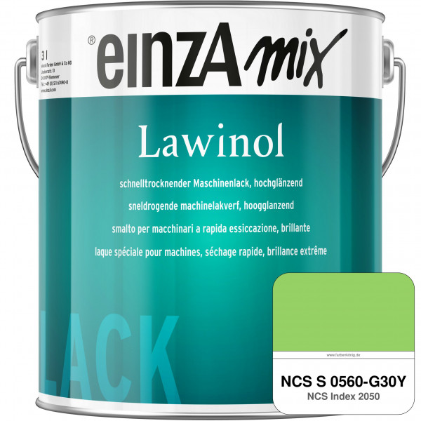 einzA Lawinol hochglänzend (NCS S 0560-G30Y)