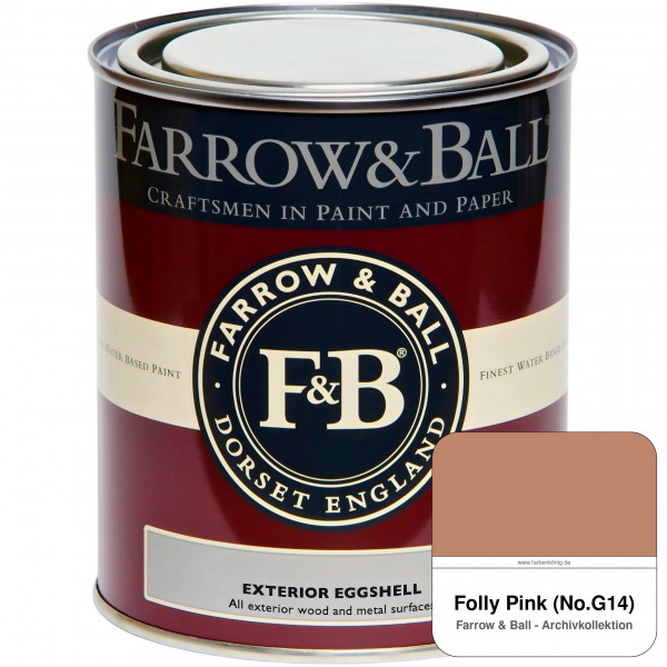 Exterior Eggshell (Folly Pink No. G14)