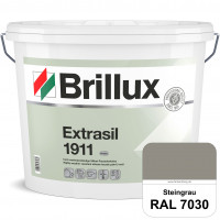 Extrasil 1911 (RAL 7030 Steingrau) Fassadenfarbe Silikatbasis für Fassaden- und Egalisierungsbeschic