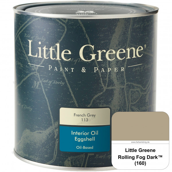 Interior Oil Eggshell (160 Rolling Fog - Dark)