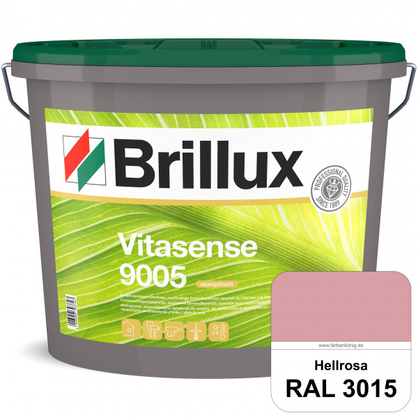 Vitasense 9005 (RAL 3015 Hellrosa) hoch deckende konservierungsmittelfreie und matte Innendispersion