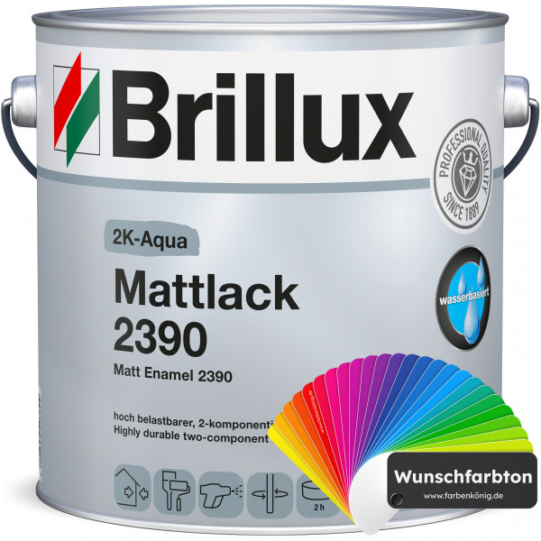 2K-Aqua Mattlack 2390 (Wunschfarbton)