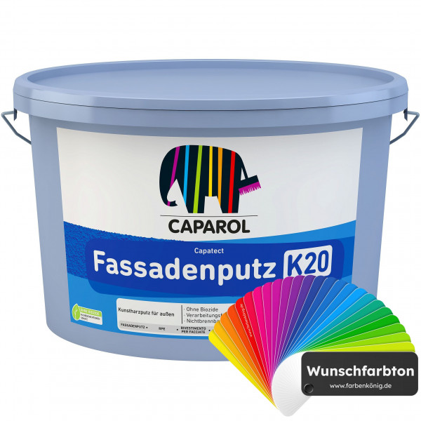 Capatect Fassadenputz K20 (Wunschfarbton)