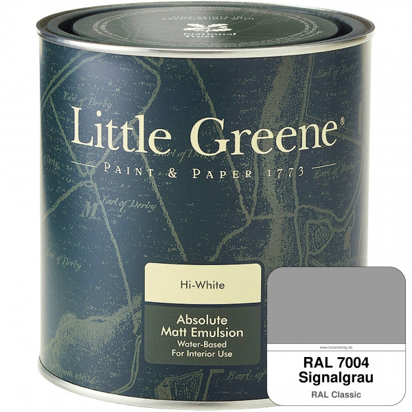 Absolute Matt Emulsion - Sample Pot 250 ml (RAL 7004 Signalgrau)