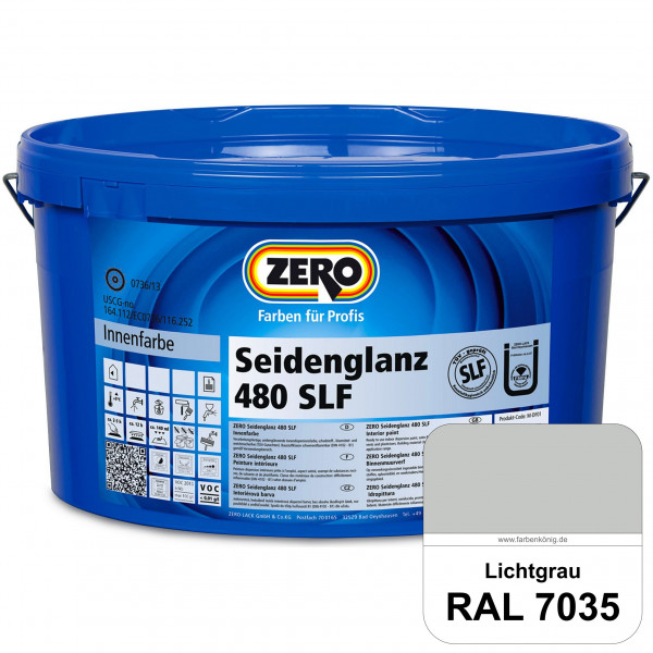 Seidenglanz 480 SLF (RAL 7035 Lichtgrau)